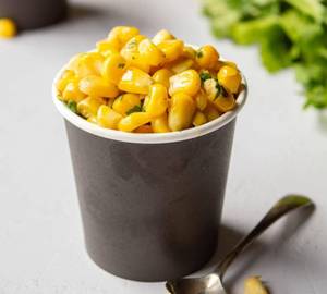 Healthy Boiled Masala Sweet Corn