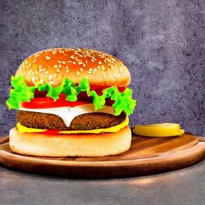 Veg Cheese Burger