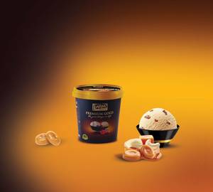 Nut Butterscotch Ice Cream  125 Ml