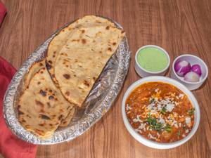 Dal Tadka + 4 Roti + Salad