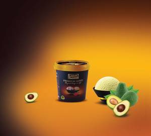 Natural Avocado Ice Cream 125  Ml