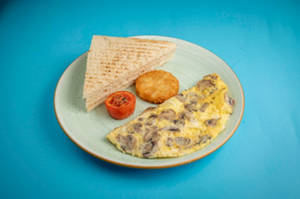 Mushroom & Cheese Omelette