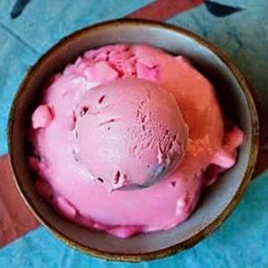 Fresh Pink Peru Ice Cream