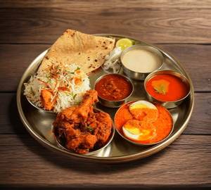 Egg thali
