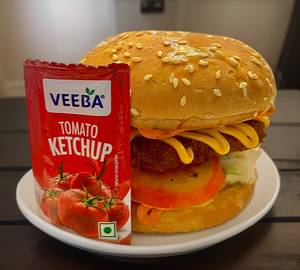 Veg surprise burger