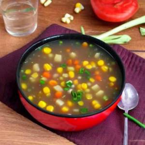 Sweet Corn Veg Soup