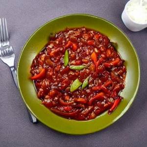 Mushroom Chilli Dry