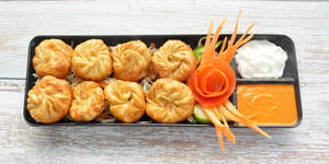 Veg Fried Momos(8 Pcs)