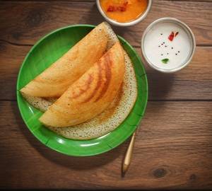Plain Veetu Dosa  2 Piece &  chantny vada samber