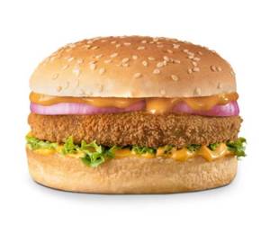 Thai sweet chilli burger