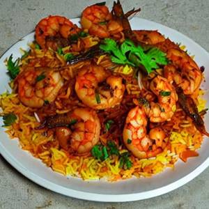 Prawns Biryani