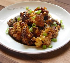 Cauliflower Pepper Fry