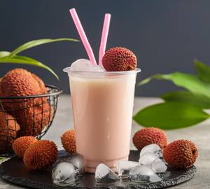 Litchi milk shake