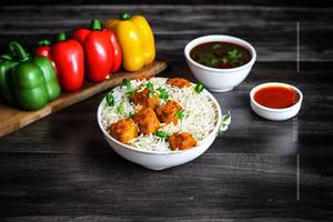 Veg Paneer Manchurian Rice