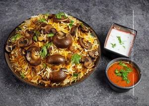 Mushroom Biriyani