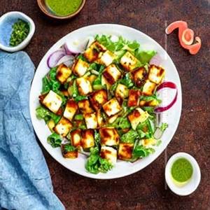 Bbq Paneer Veggie Salad