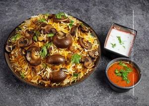 Mushroom Biriyani
