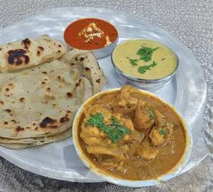 Chapathi & Chicken Curry
