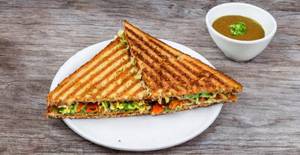 Veg Tandoori Grilled Sandwich