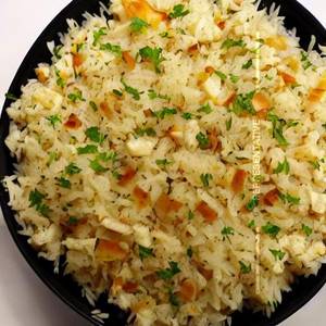 Mix Butter Garlic Rice (Chicken & Pork)
