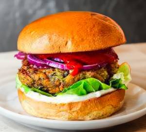 Veg classic burger