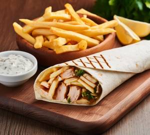 Barbeque chicken twister