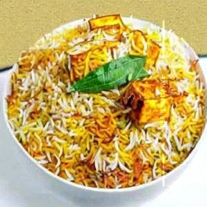 Paneer biryani