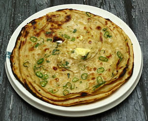 Green Chilli Paratha