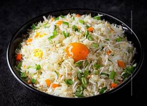 Egg Burnt Garlic Fried Rice