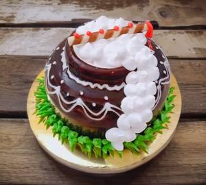 Chocolate Flavour Matka Cake