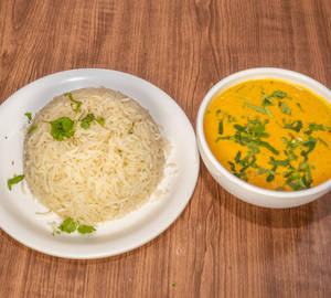 Kadhi Pakora + Veg Pulao Spl
