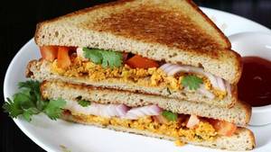 Chicken makhani sandwhich