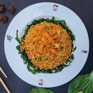 Veg Rice & Noodle Shanghai Style