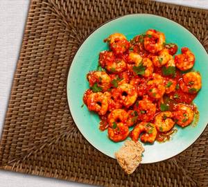 Prawns chilli