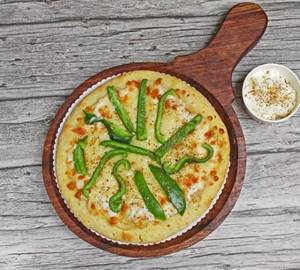 Cheese And Capsicum Pizza