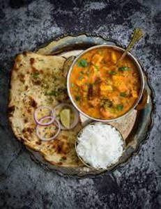 Paneer Lababdar Spl Half Box Served With 4 Whole Wheat Tawa Plain Roti