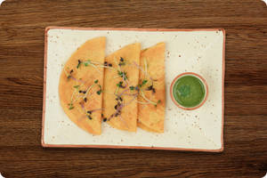 Sattu Chilla With Tofu