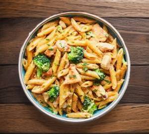 Mix sauce pasta