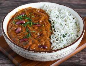 Classic rajma rice bowl