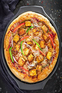 Paneer Tikka Pizza