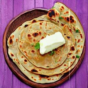 Malabari Paratha White