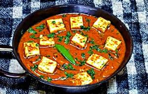 Paneer Mashroom Butter Masala (Mild Sweet)