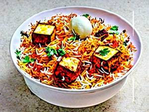 Paneer Tikka Biryani