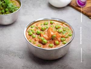 Green Peas Paneer (Jain)