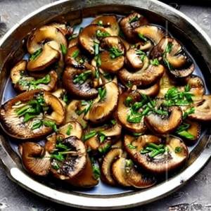 Butter Garlic Mushroom