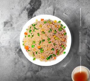 Triple Schezwan Veg Fried Rice