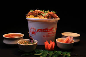 Chicken Fry Biryani Family Pack