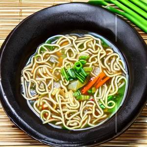 Veg Wonton Noodles Soup