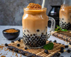 Brown Sugar Milk Bubble Tea