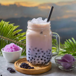 Taro Thai Milk Bubble Tea